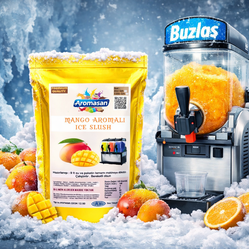 Mango Aromaı Buzlaş Tozu 1250 gr