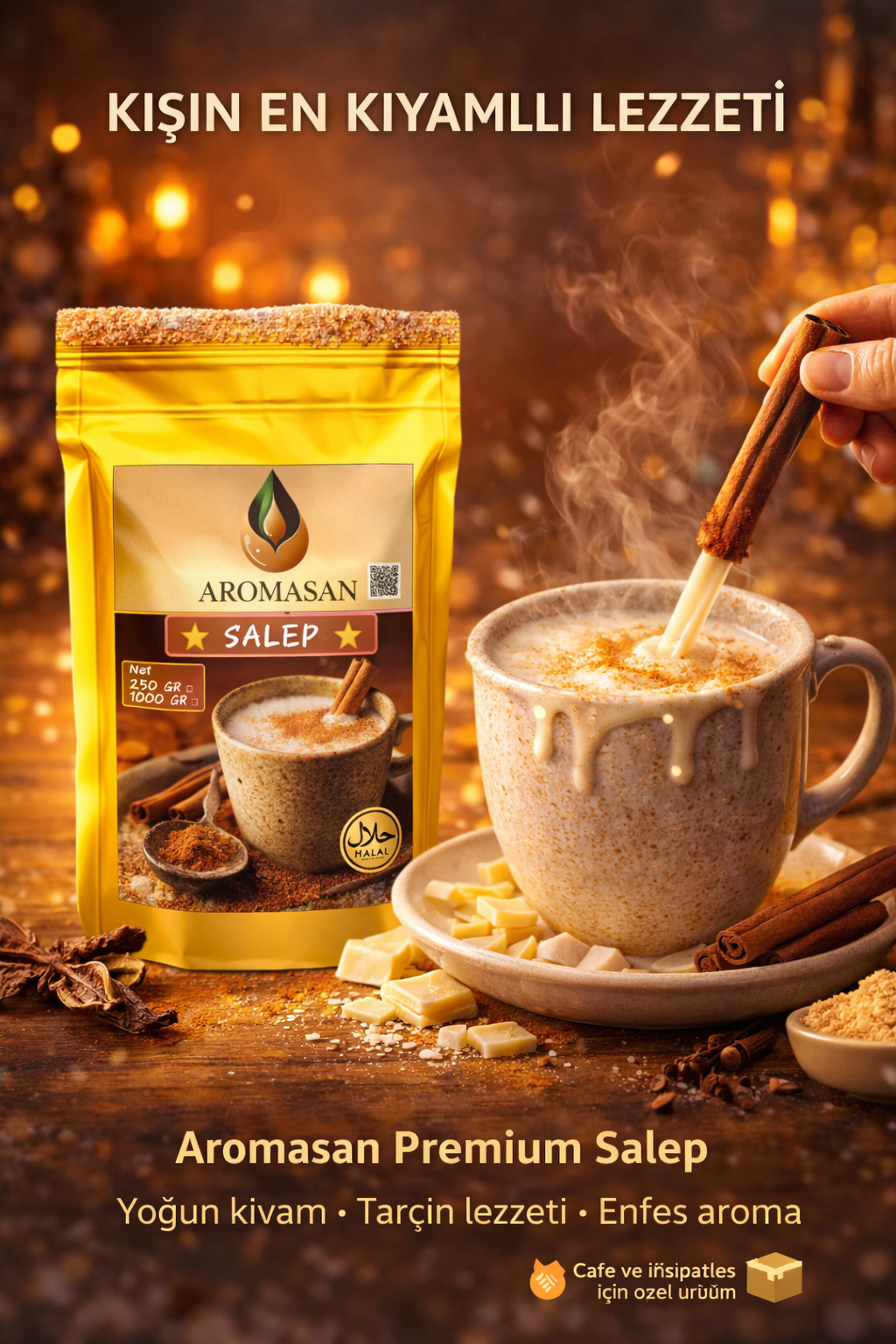 Fındık Aromalı Salep 1 kg